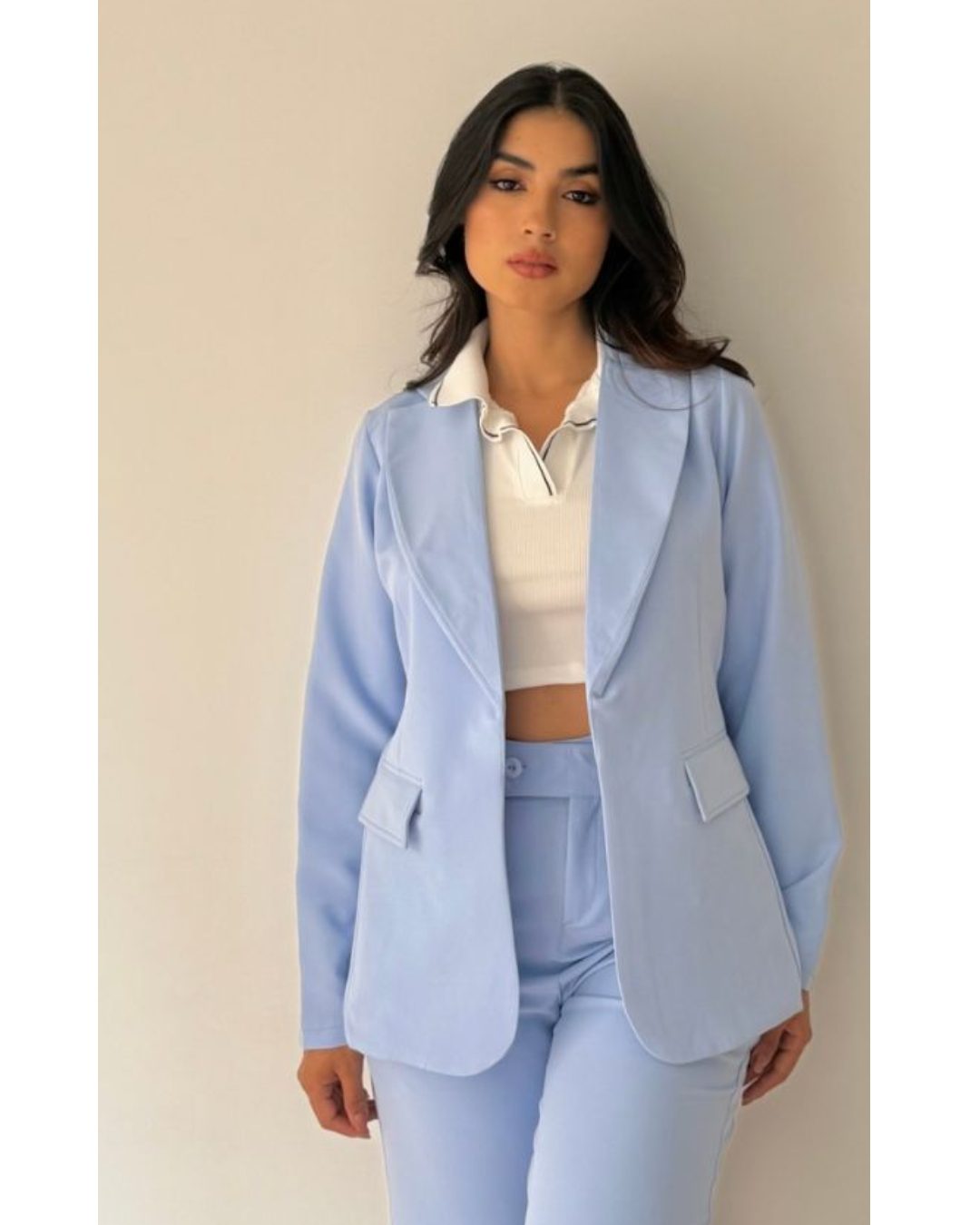 Blazer sastre de lino noche de viena, manga larga, corte relaxed fit sin hombreras. Totalmente forrado. Disponible en negro, beige, azul y más. Jessi Boutique.