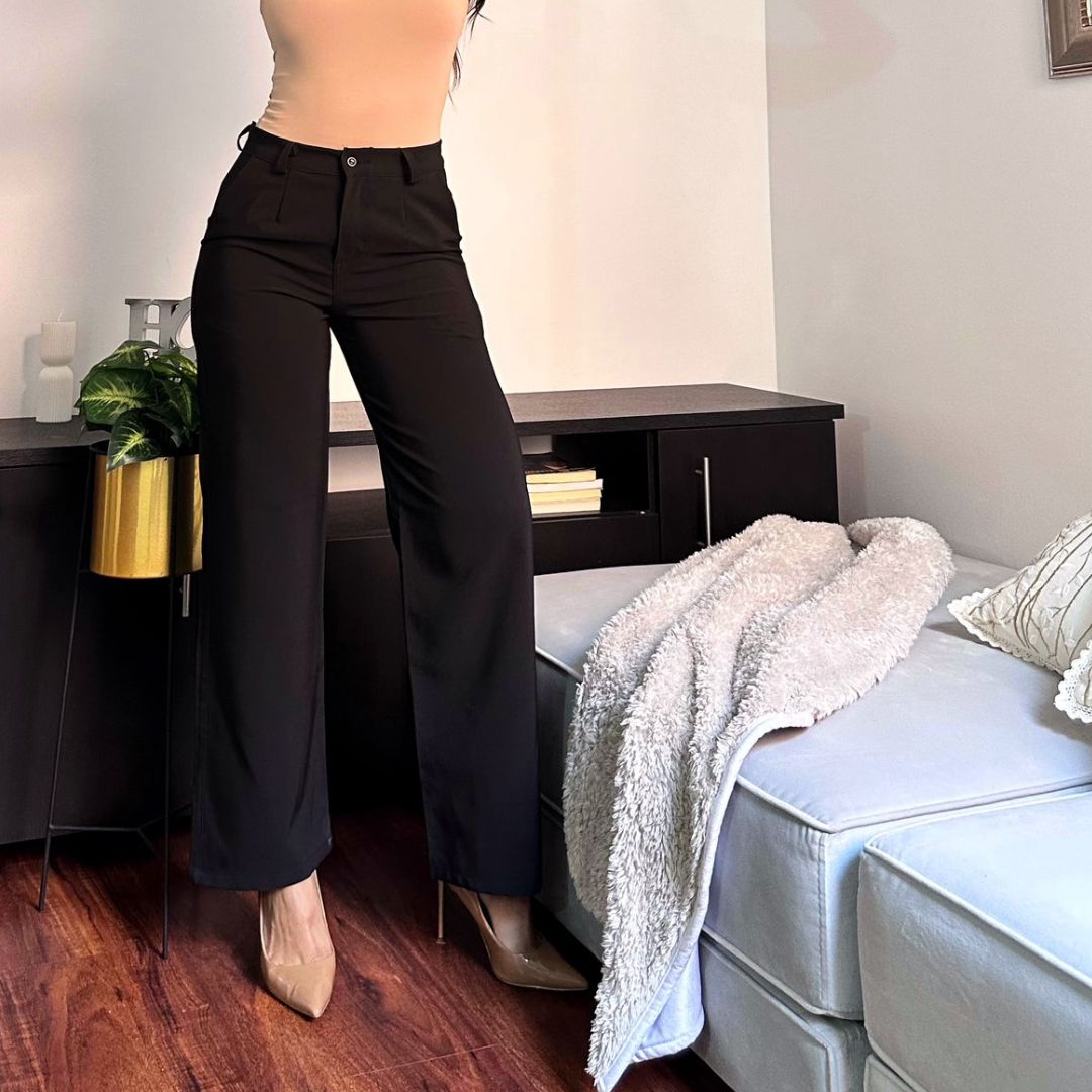 Pantalón Sastre Wide Leg Tiro Alto 'Fresh' - Image 4