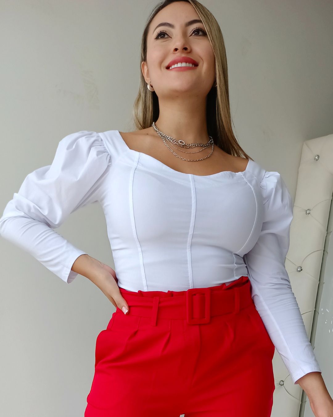 Blusa Escote Corazon ALisa