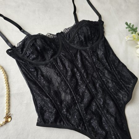 Body 'Gala Lace' - Encaje Premium Con Varilla y Copas - Image 6