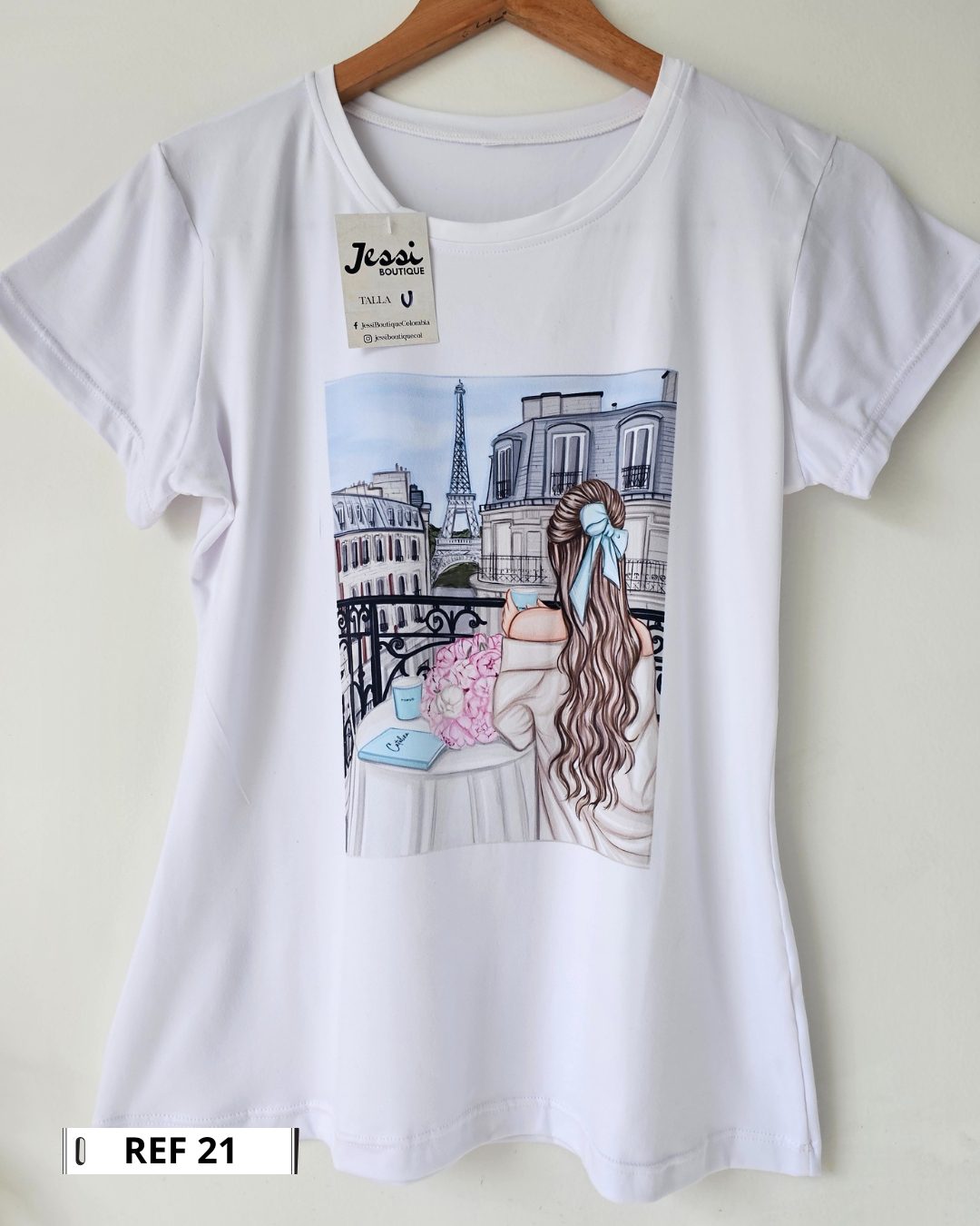 Camiseta Sublimada 'Art Collection' - Piel de durazno